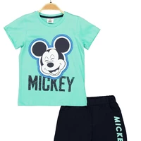 Костюм (футболка, шорты) Mickey Mouse 98 см (3 года) Disney MC18068 Черно-бирюзовый 8691109891709