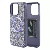 Swarovski Case with MagSafe iPhone 15 Pro Max — Purple