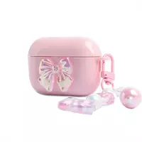 Airpods Pro 2 Case Bow — Pink
