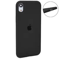 Original Silicone Case Full Size iPhone Xr — Charcoal Gray (15)