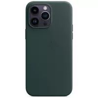 Leather Case with MagSafe iPhone 14 Pro Max — Forest Green