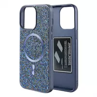 Swarovski Case with MagSafe iPhone 15 Pro Max — Blue