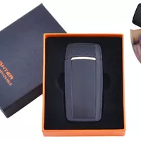 USB запальничка в подарунковій упаковці Тигр (Спіраль розжарювання) №HL-55 Black