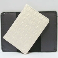 Обкладинка для паспорта "Біла шкіра"