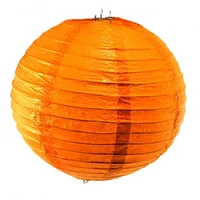 Ліхтар паперовий помаранчевий (d-20 см)
