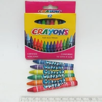 Олівці воскові Crayons, набір 12 цв. 0,9*80мм, без етикетки