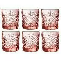 Склянка зальцбург розовий 6*300мл 9167\1