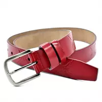 Женский кожаный ремень Weatro nwzh-35k-00102 Красный