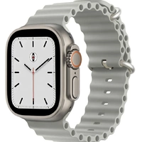 Силіконовий ремінець для Smart Watch Ocean Band 42/44/45/49 (Сірий)