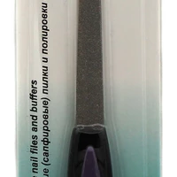 Пилочка-полировка сапфировая для ногтей ZINGER с обрезкой - Цветной