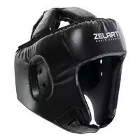 Шлем боксерский открытый с усиленной защитой макушки BO-8268   S Черный (37429466)
