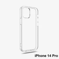 Накладка силиконовая HOCO "Light series TPU" iPhone 14 Pro, чехол на айфон Прозрачный