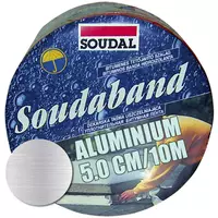 Лента битумная герметизирующая алюминиевая SOUDABAND 5.0см/10м