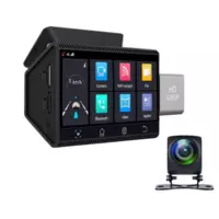 Видеорегистратор DVR K11 2камеры ADAS 3&quot; Full HD 4G GPS WiFi BT Android 8.1