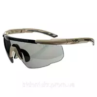 Балістичні тактичні окуляри Wiley X Saber Advanced Set 3in1 - Matte Tan (308T)