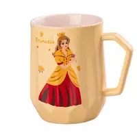 Чашка керамічна 450 мл Принцеса Дісней, жовтий