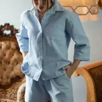 Піжамний костюм "Valentina" Блакитний