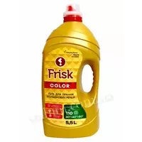 Гель для прання кольорових речей Frisk PREMIUM GOLD COLOR GEL 5,5 л