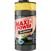 Maxi Power засіб для миття посуду Чорне вугілля 1 л
