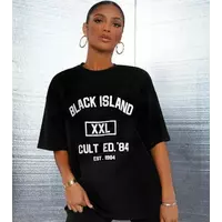 Жіноча футболка "Black Island XXL "